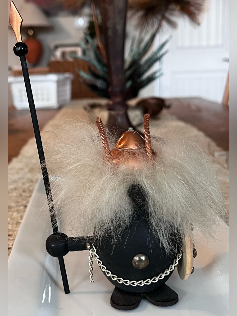 Viking Figurine “Curly Canute” ICELAND Friendly Warrior Handmade
